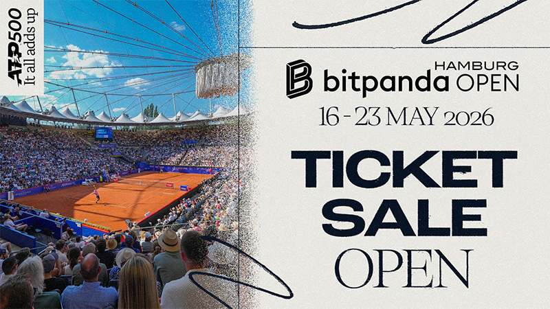 Bitpanda Hamburg Open: 2026 – Presale starts TODAY at 3 PM!
